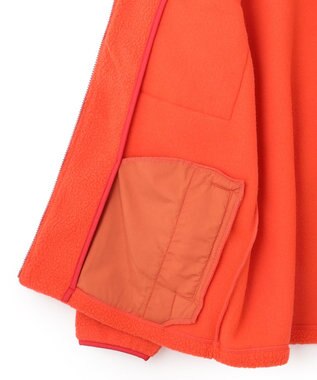J.PRESS YORK STREET 【UNISEX】フリース フルジップブルゾン オレンジ系