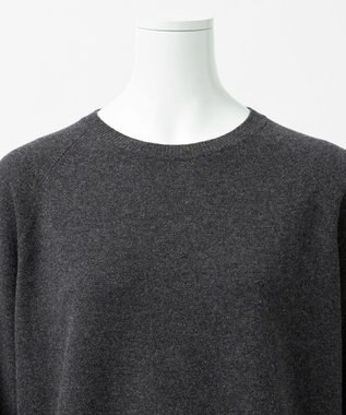 23区 S 【R(アール)】マイクロンメリノウール クルーネックニット グレー系