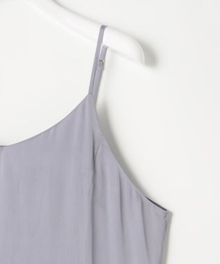 ANY SIS 【貴島明日香さんコラボ・3点セット】メッシュ ニット×キャミ ワンピース ライトブルー