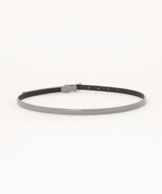 UNBILLION カシュネ cache nez / エナメル細ベルト GY