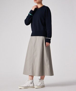 Paul Smith アクセントカラー クルーネックニット ネイビー