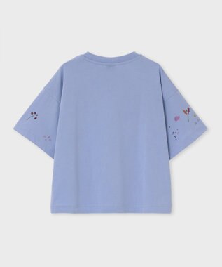 Paul Smith Mark Making プリント 半袖Tシャツ グレイッシュブルー