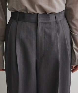 CRAFT STANDARD BOUTIQUE ロールアップパンツ Charcoal Gray