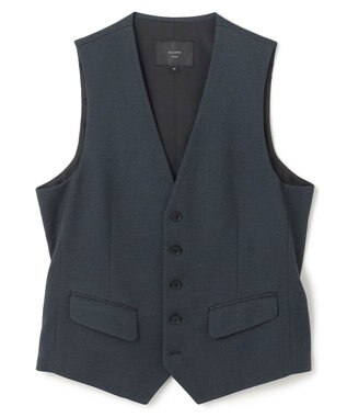 JOSEPH HOMME 【LEON 掲載】ウーステッドモックロディ ジレ ダルブルー系