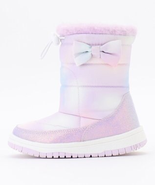 ANY KIDS キラキラスノーブーツ レインボー