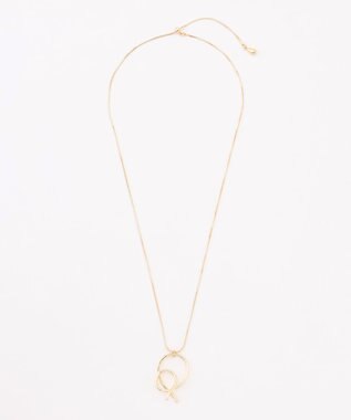 ANY ノットモチーフネックレス ゴールド