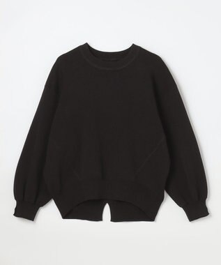 ANY スウェットライクニット ブラック