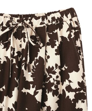 AMERICAN HOLIC リネンブレンドアソート柄パンツ Brown