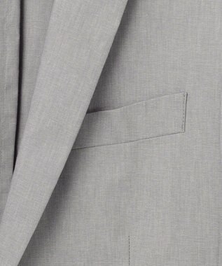 JOSEPH HOMME リネンシャンブレーストレッチ　ジャケット ライトグレー系