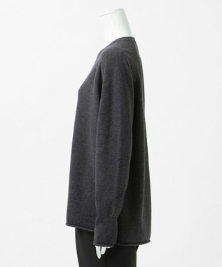 23区 S 【R(アール)】マイクロンメリノウール クルーネックニット グレー系
