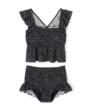 San-ai Resort（三愛水着楽園） フリルビスチェノンワイヤービキニ　9M　【San-ai Resort（サンアイリゾート）】