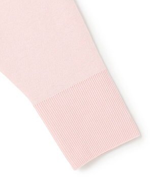 UNFILO コットンカシミヤニット クルーネック ピンク