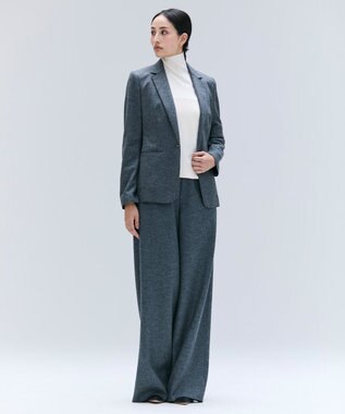 BEIGE， 【Lsize・セットアップ対応】CORBY / ウールイージーワイドパンツ C.Gray