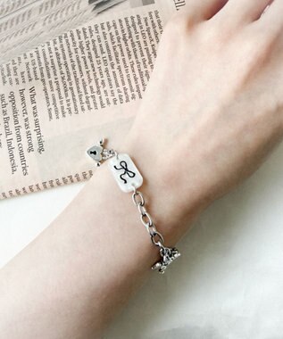 WEGO Lリボンプレートジャラブレス