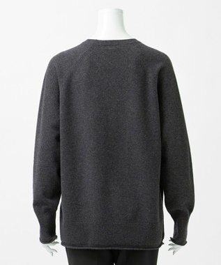 23区 S 【R(アール)】マイクロンメリノウール クルーネックニット グレー系