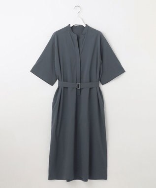 自由区 S 【カタログ掲載・接触冷感・UVケア・洗える】ファンクショナルクロス ワンピース インク