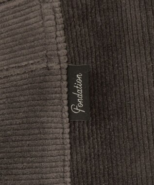 23区GOLF セットアップ対応【23Fondation/WOMEN】コーデュロイ スカート グレー系