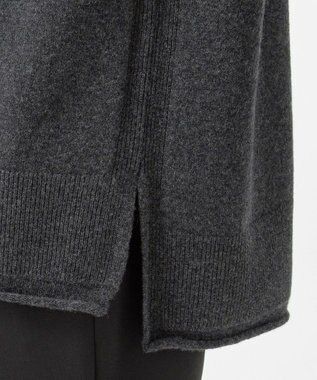 23区 S 【R(アール)】マイクロンメリノウール クルーネックニット グレー系