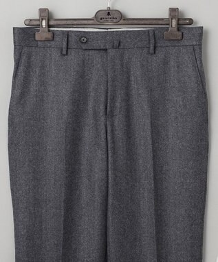 GOTAIRIKU 【CANONICO】サキソニー Super 120's ダブルブレストスーツ グレー系