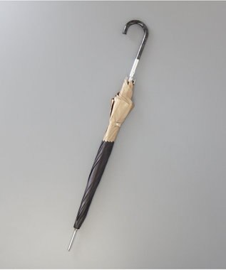 AURORA PINKY & DIANNE（ピンキー＆ダイアン） バイカラー耐風雨傘（長傘） ブラック