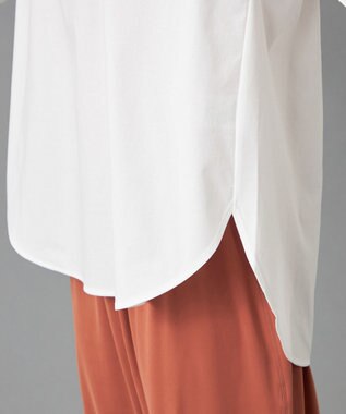 Chacott Chacott BALANCE EasyCare+ オーバーTシャツ ホワイト