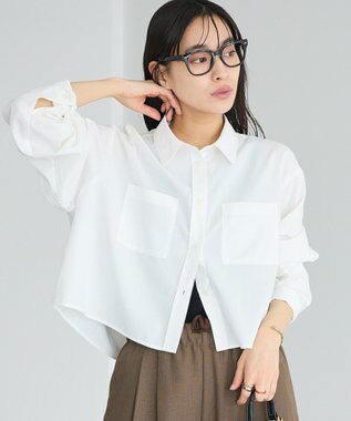 CRAFT STANDARD BOUTIQUE クロップドレングスシャツ