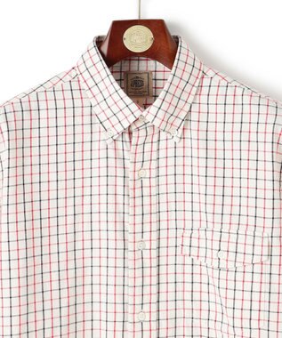 J.PRESS MEN 【WEB・一部店舗限定】コットンビエラタッタソール シャツ/B.D. レッド系3