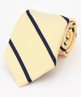 J.PRESS MEN 【GEOMETRIC JACQUARD COLLECTION】ジオメトリックジャガード ネクタイ イエロー系1