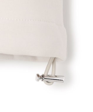 UNFILO BEAUTY FORM JERSEY スリーブレス ブルゾン グレージュ