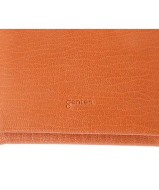genten ゴートベーシック 二つ折りBOX財布 レンガ