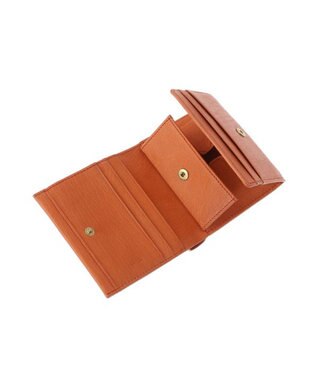 genten ゴートベーシック 二つ折りBOX財布 レンガ