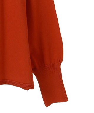 CRAFT STANDARD BOUTIQUE 洗える/UVカット/毛玉軽減 ファンクショナルニットカーディガン Orange