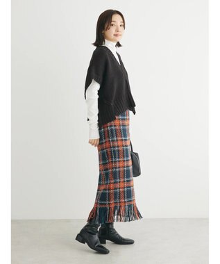 Green Parks ・ＳＵＧＡＲ　ＳＰＯＯＮ　ショートニットベスト Black