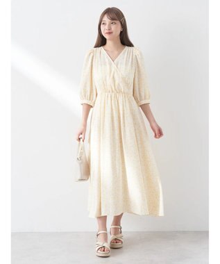 earth music&ecology カシュクール小花柄ワンピース