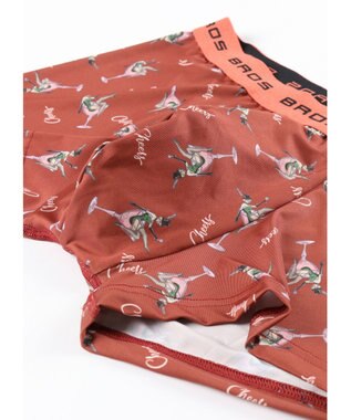 WACOAL MEN ボクサーパンツ【キモチ届けるパンツ】フロント快適設計 肌あたり軽減設計 前閉じ 下着 オリジナルメッセージカード付き GT3424 /ブロス バイ ワコールメン エンジ