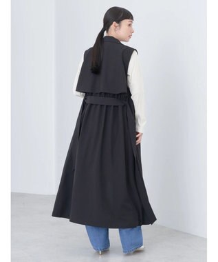 earth music&ecology ロングジレンチ Black