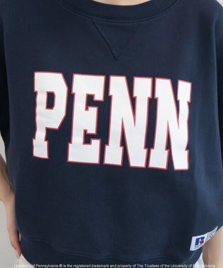 AMERICAN HOLIC 【RUSSELL×PENN】半袖スウェット Navy