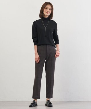 J.PRESS LADIES L 【人気のため新色追加】PRINCE タートルネック ニット ブラック系