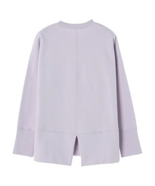 Green Parks Ｂｒｕｓｈｅｄ　センターシーム裏起毛プルオーバー Purple