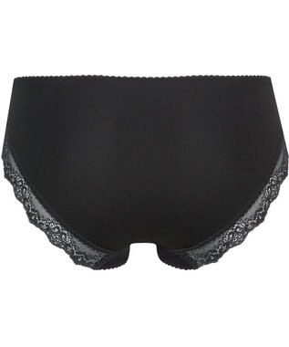 Wing Wing Lesiage　【2820シリーズ】　ショーツ　PB2820・PB2821とペア　はきこみ丈あさめ　ウイング／ワコール　PF2820 ブラック