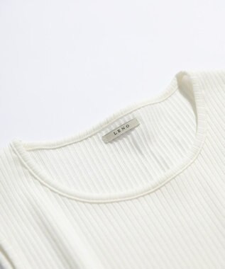 LENO RIB TANK / リブタンクトップ WHITE
