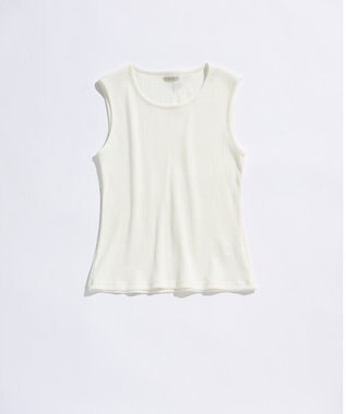 LENO RIB TANK / リブタンクトップ WHITE