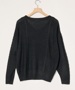 ONWARD Reuse Park 【any FAM】ニット秋冬 ブラック