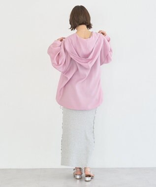 earth music&ecology アノラックフーディ Pink