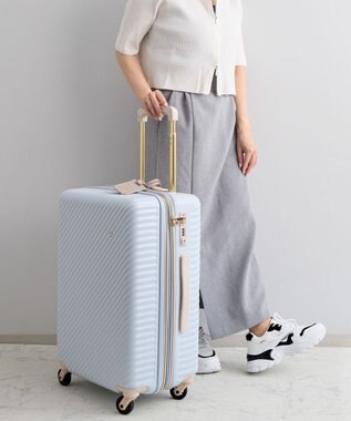 ACE BAGS & LUGGAGE 【雑誌掲載】 HaNT×Jewelna Rose コラボ スーツケース Mサイズ 06822 ハント ジュエルナローズ マカロンブルー