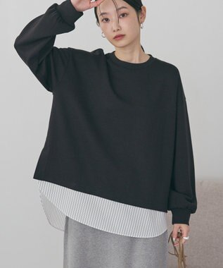 AMERICAN HOLIC シャツテールドッキングプルオーバー