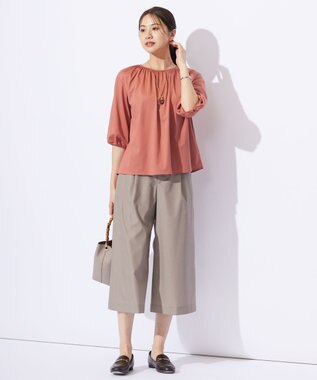 J.PRESS LADIES 【3点セット・A4サイズ収納可】マトリョーシカ トート バッグ グレー系