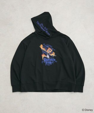 Green Parks ナイトメア／グラフィックプリントパーカー Black