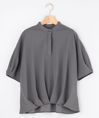 組曲 S 【接触冷感・WEB限定】ジョーゼットジャージードルマンスリーブ ブラウス