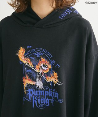 Green Parks ナイトメア／グラフィックプリントパーカー Black